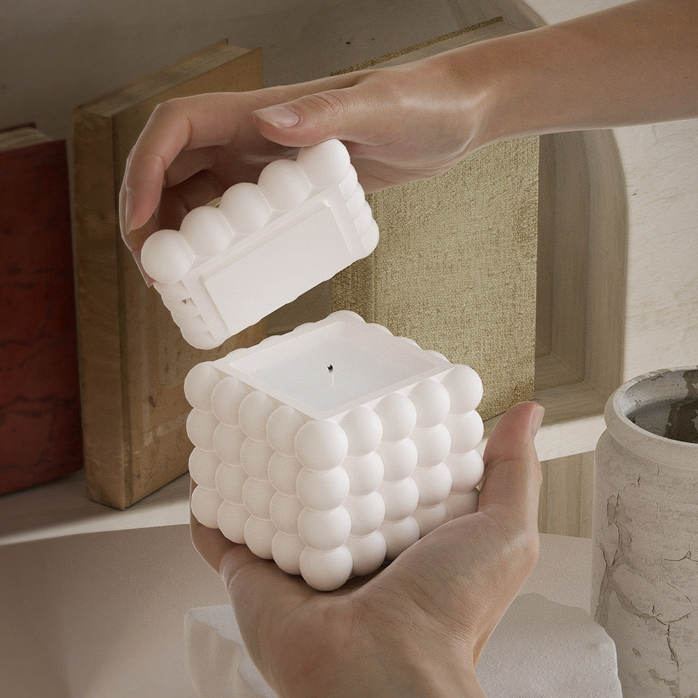 Bubble Candle Jar Storage Silicone Mold