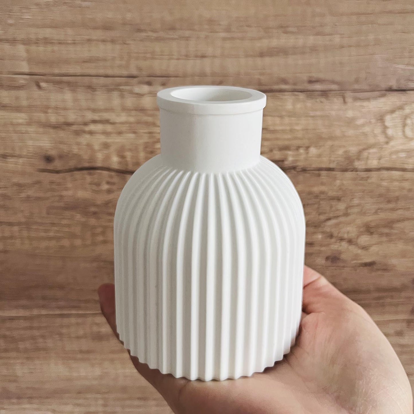 Stripped Vase Silicone Mold