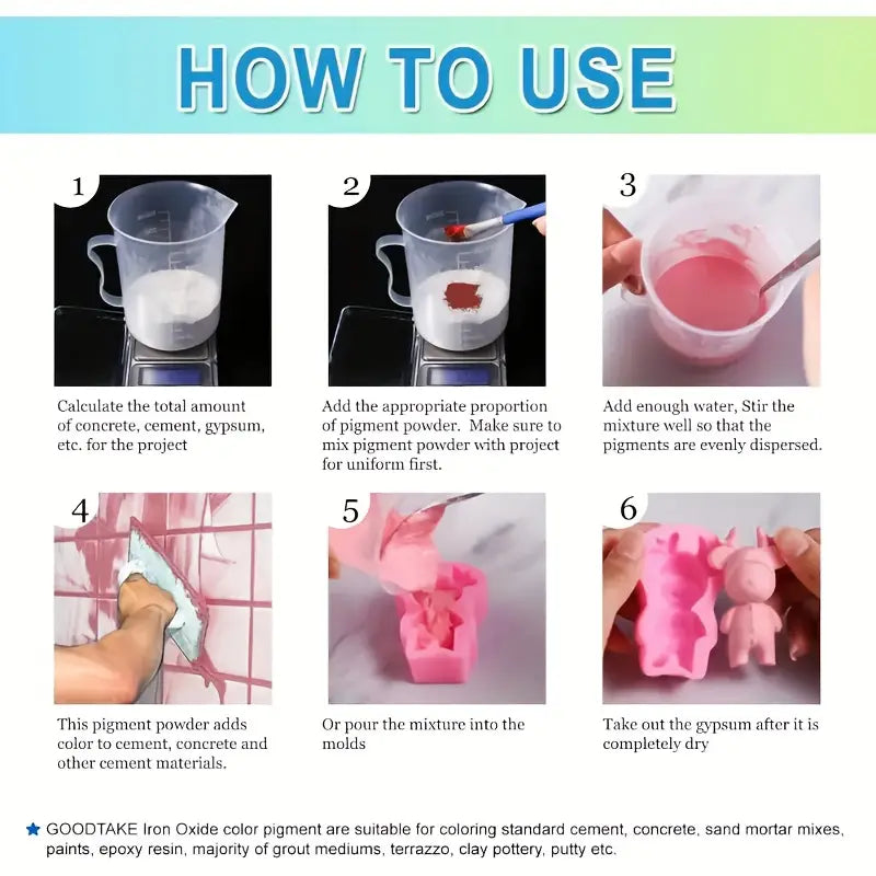 50g Gypsum Powder Pigment