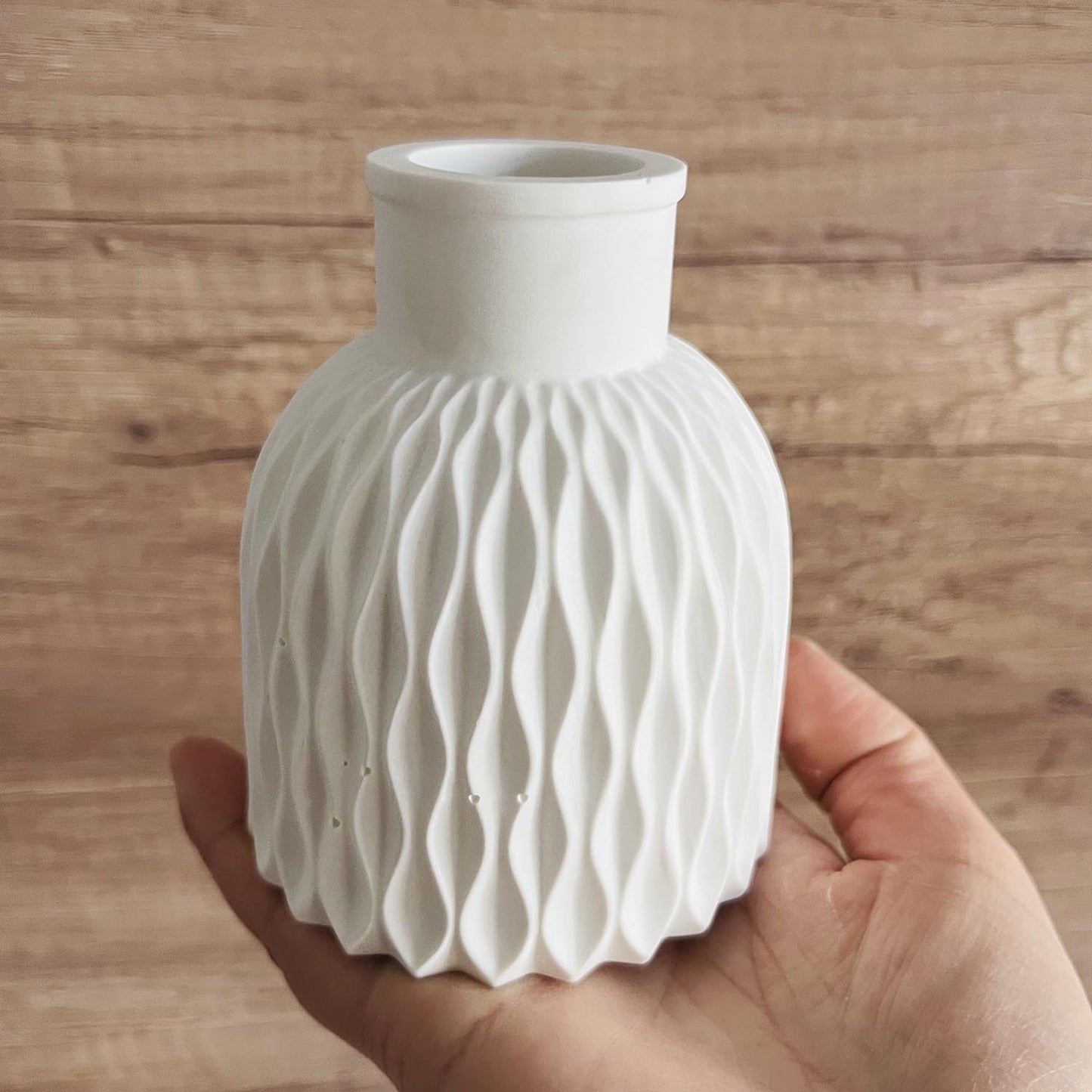 Stripped Vase Silicone Mold