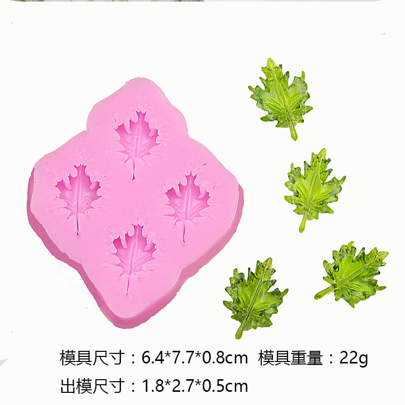 Mini Leaf Silicone Mold