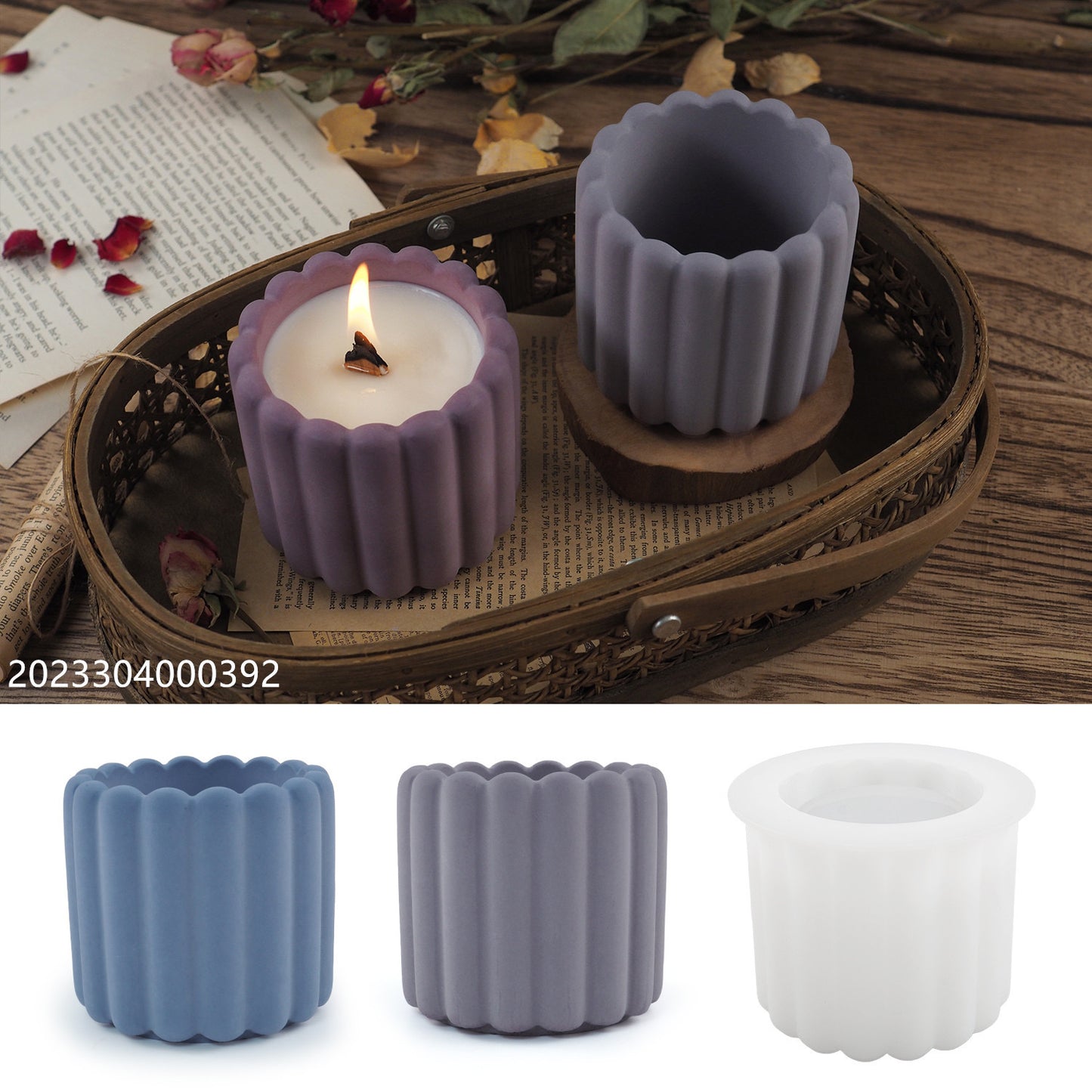 Candle Jar Silicone Mold