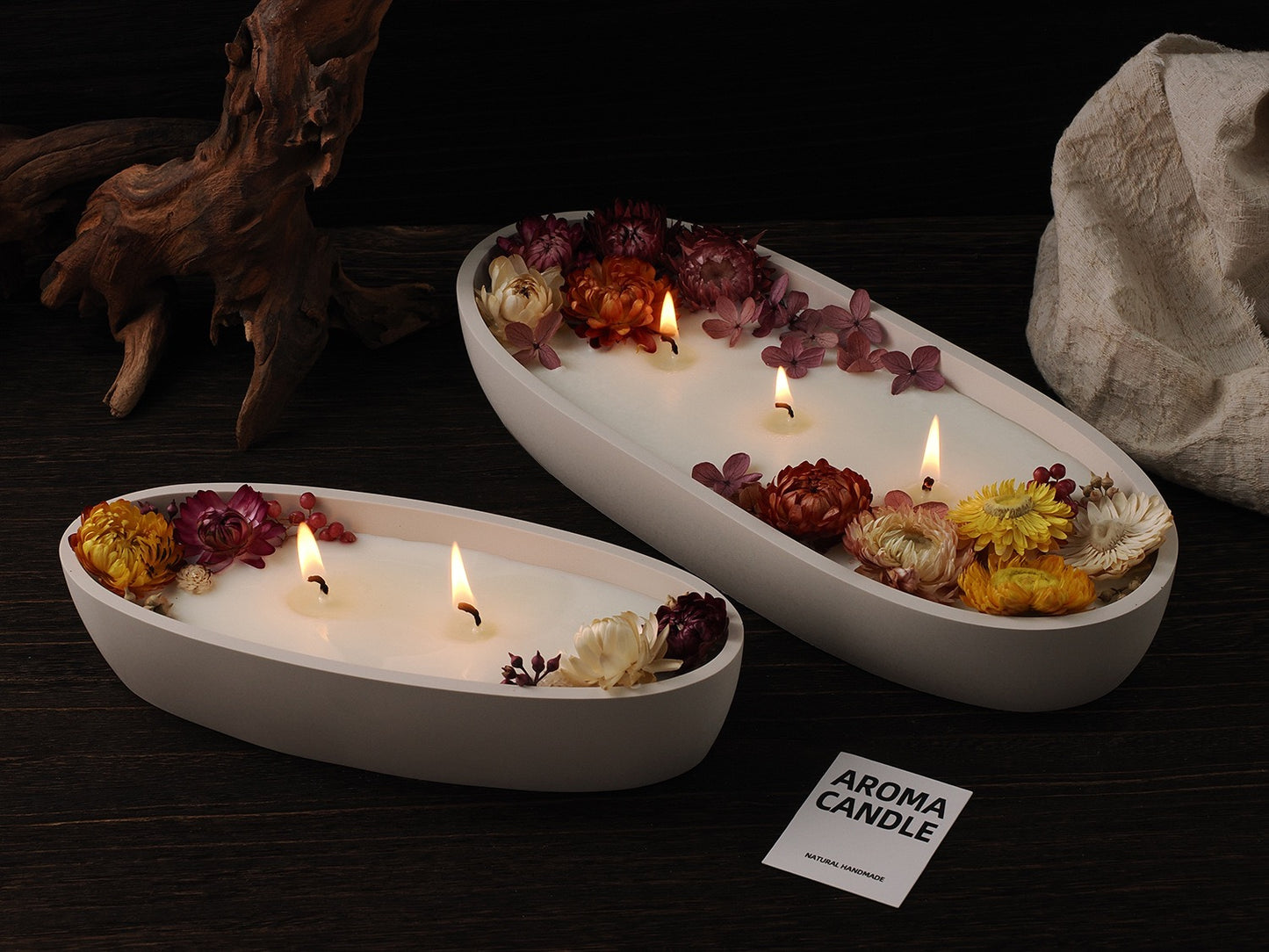 Canoe Candle Jar Silicone Mold