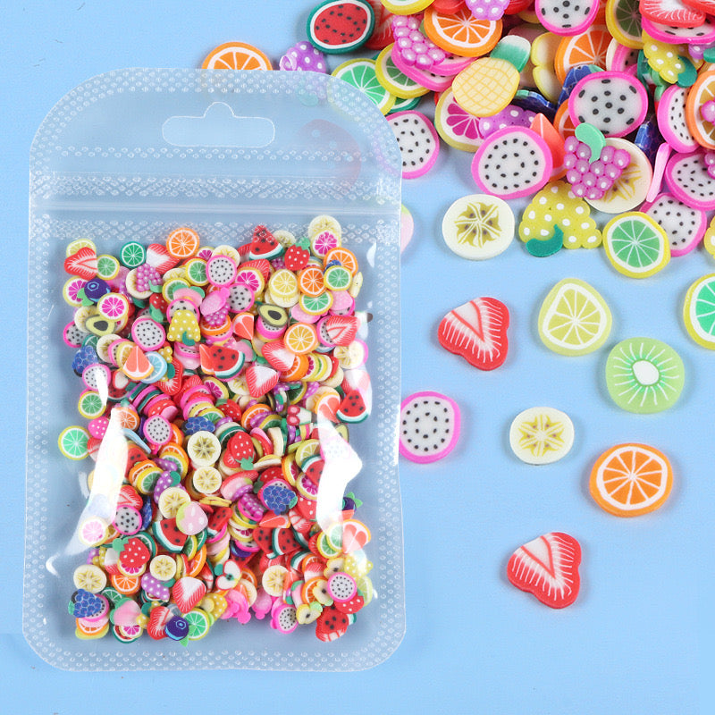 Fruit Polymer Clay Slices