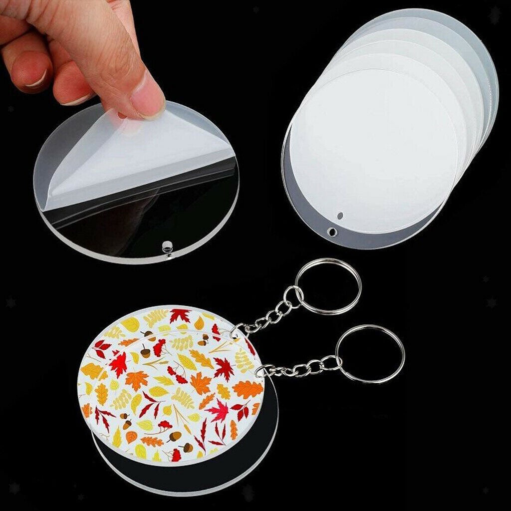 Acrylic Keychain Blanks