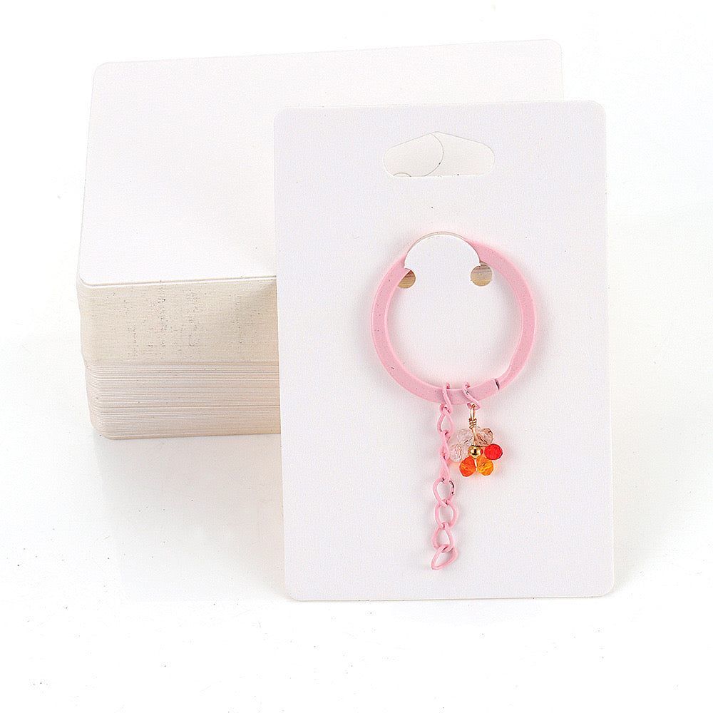 Keychain Packaging Card