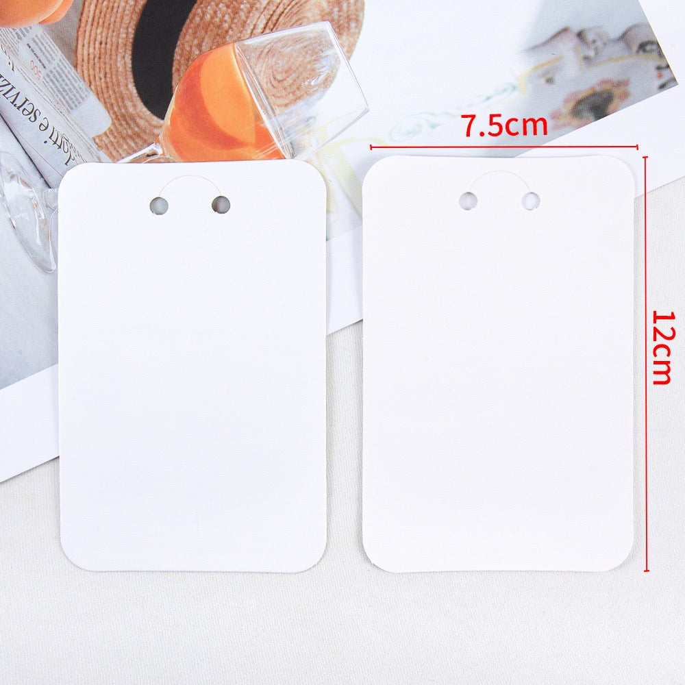 Keychain Packaging Card