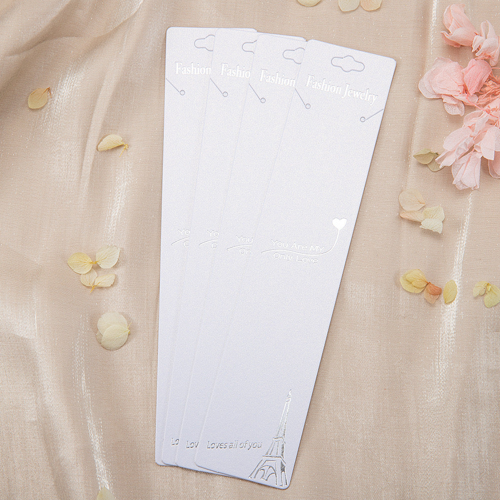 Necklace Display Long Card