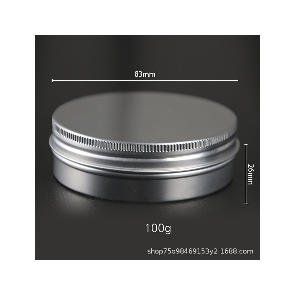 Aluminum Tin Candle Jar