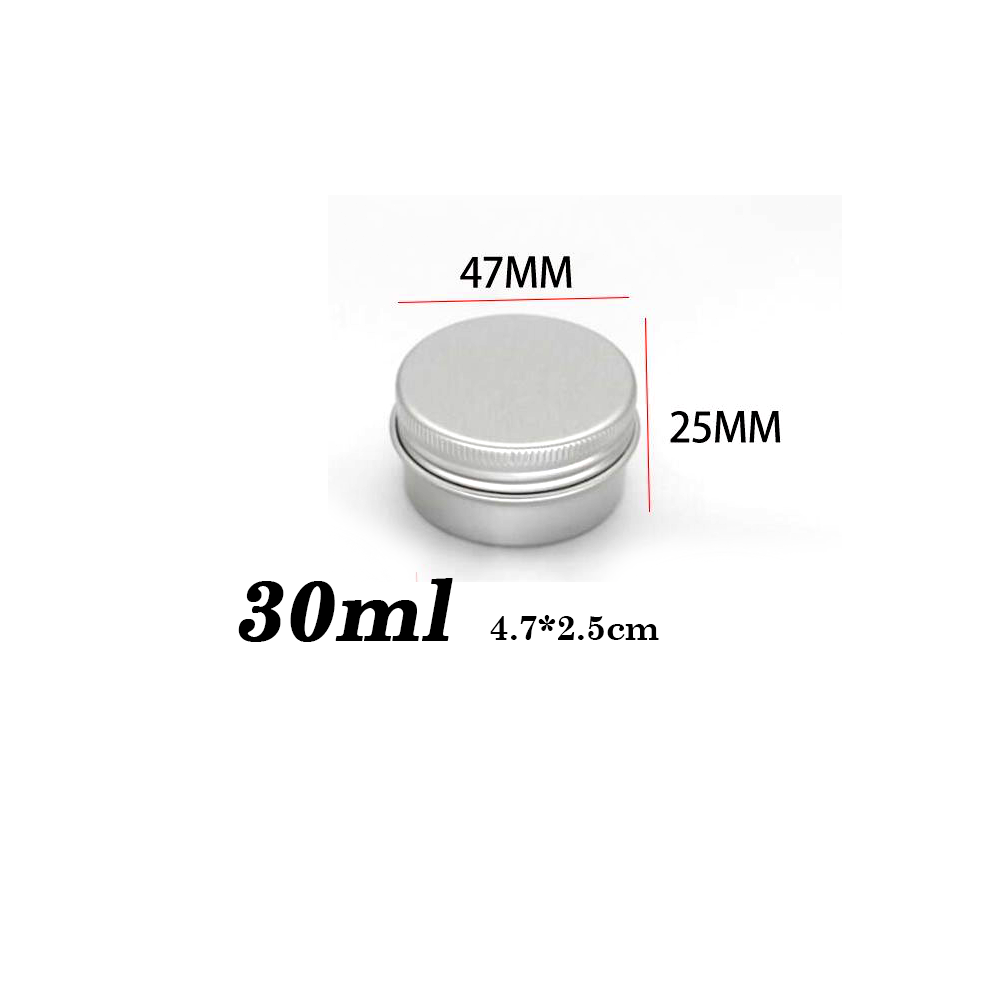 Aluminum Tin Candle Jar