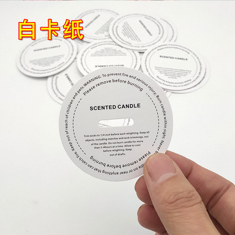 Round Candle Dust proof