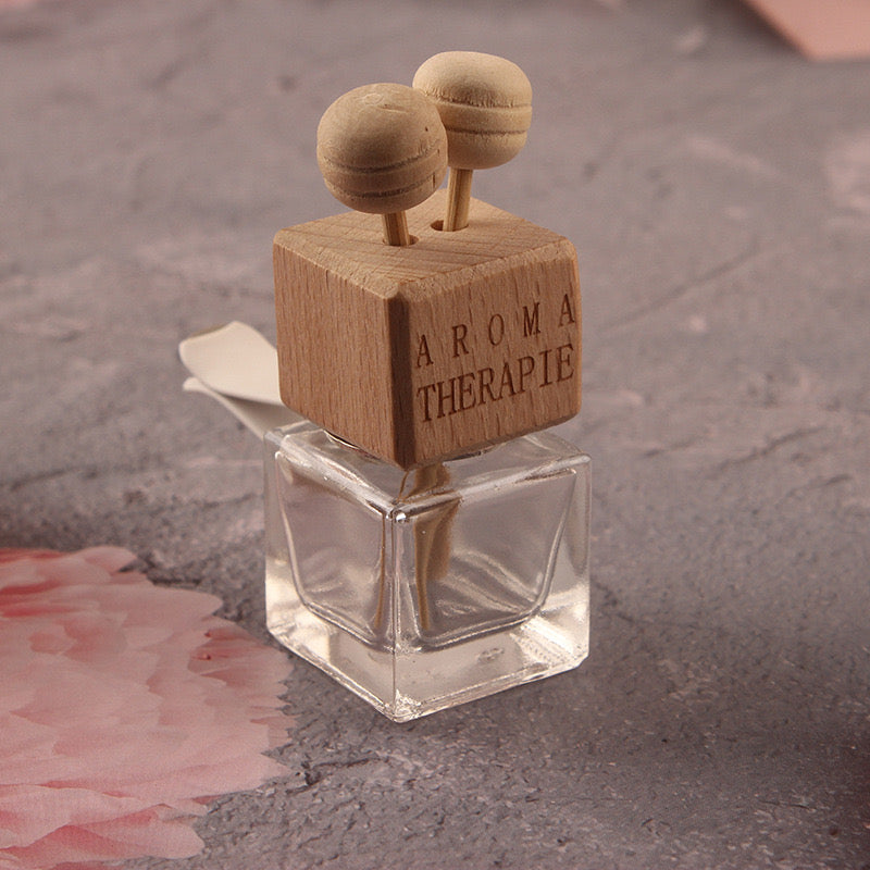 Wooden Lid Car Diffuser Bottle/Jar