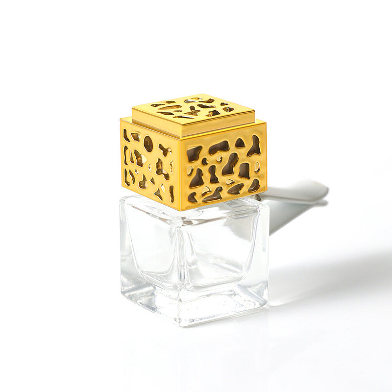 Clip Car Diffuser Glass Bottle/Jar