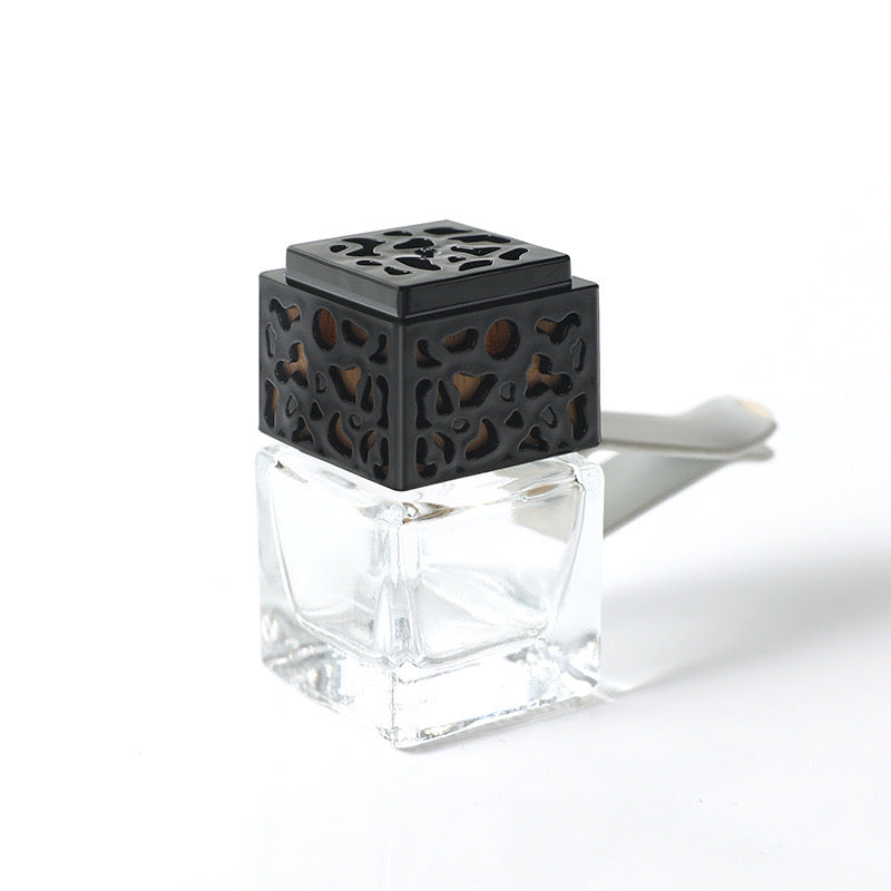 Clip Car Diffuser Glass Bottle/Jar