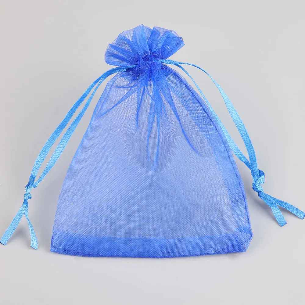 5pcs Colorful Organza Gift Bag