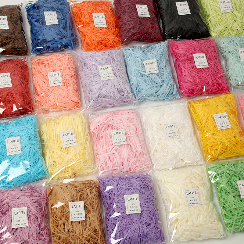 Colorful Shredded Crinkle Paper