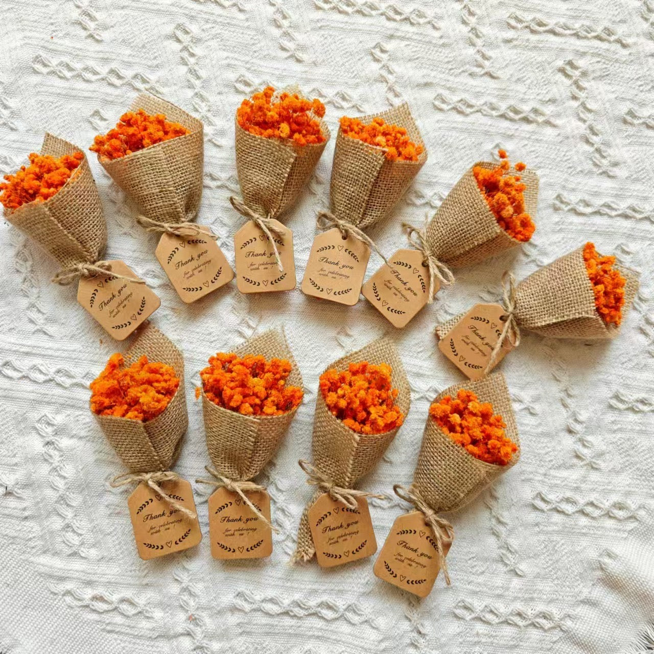 Magnet clip Baby's breath Dried Flowers