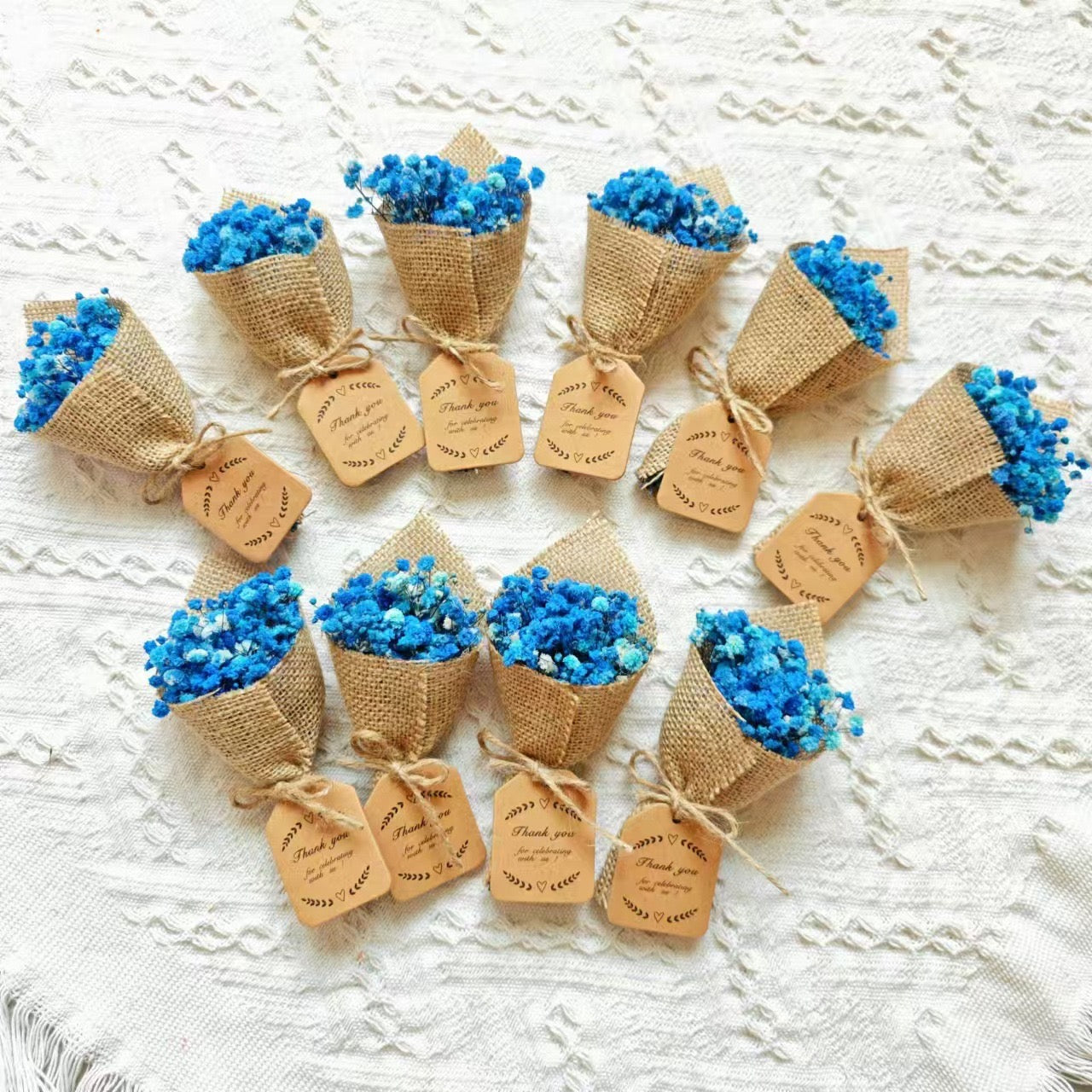 Magnet clip Baby's breath Dried Flowers