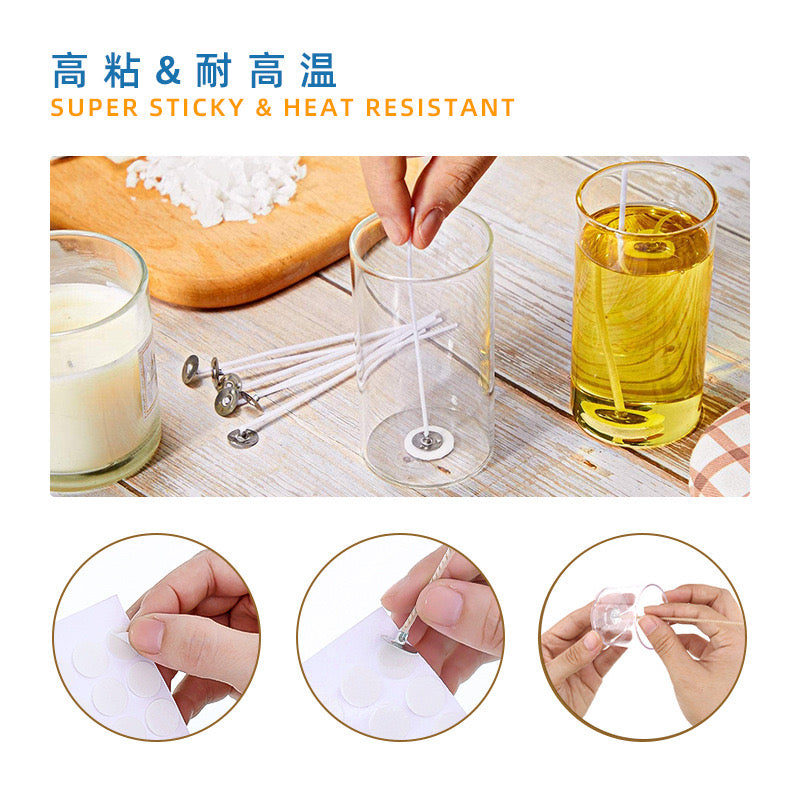 20pcs Candle Wick Stickers