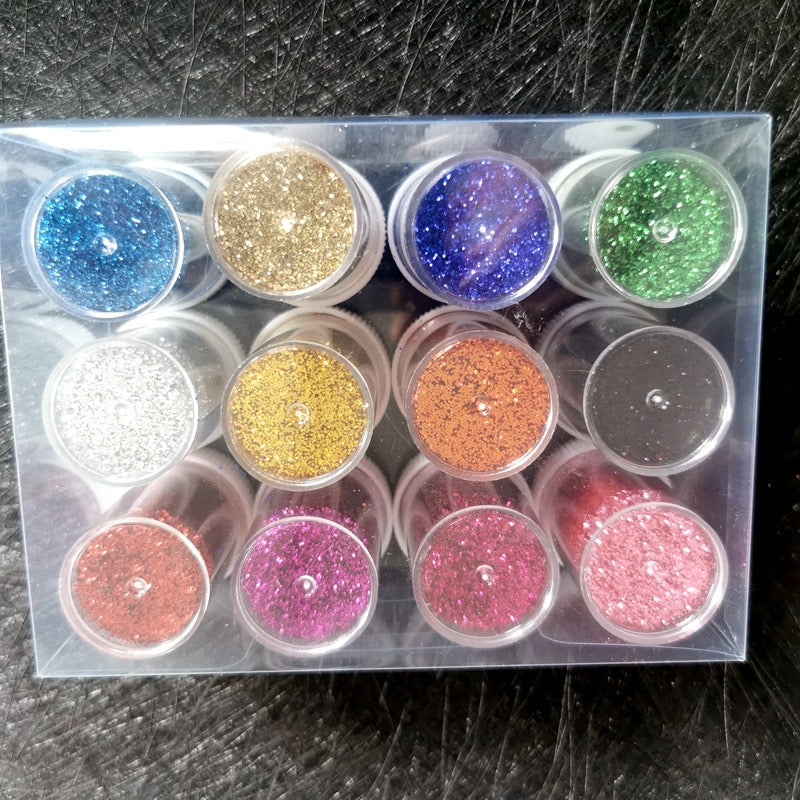 12pcs Glitters