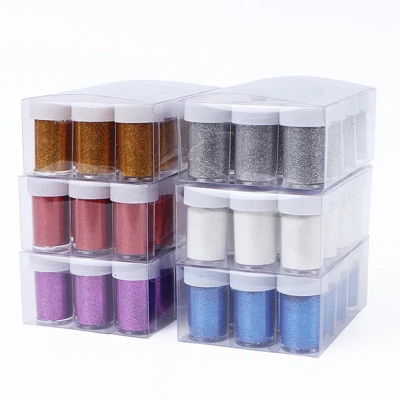 12pcs Glitters