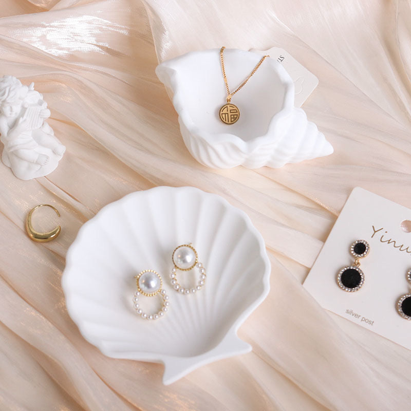 Small Shell Dish Photo Props Tray