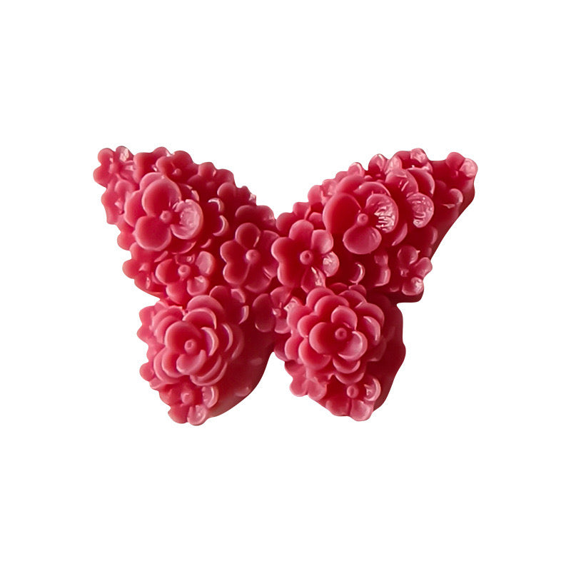 Flower Butterfly Candle Silicone Mold