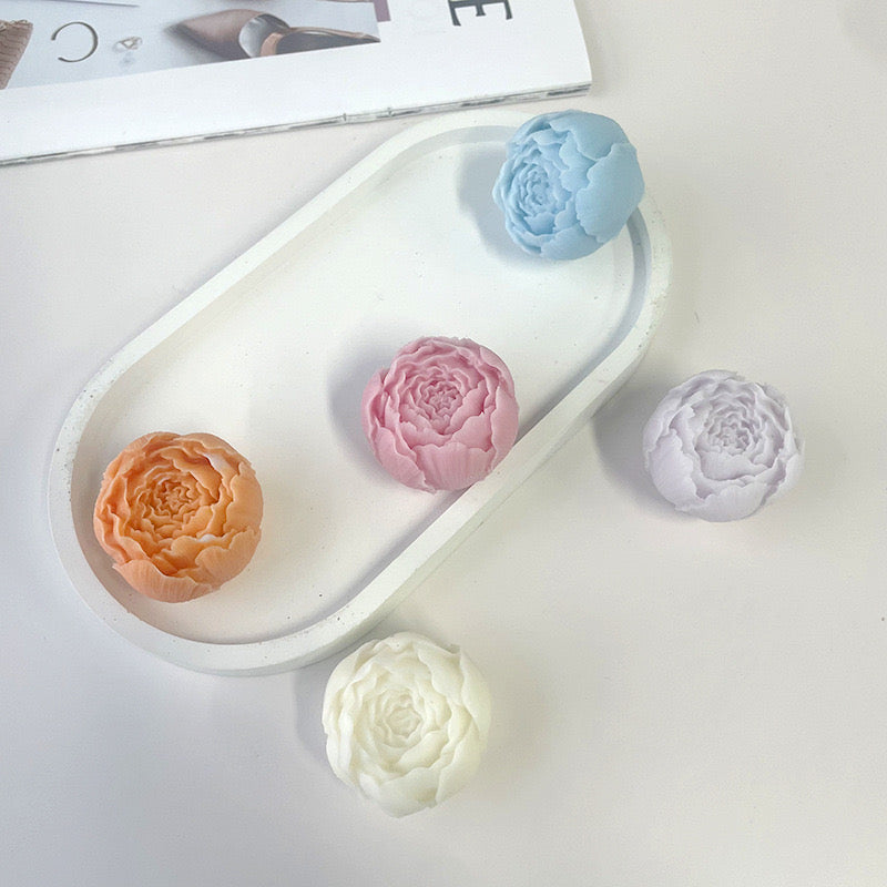 Rose Candle Silicone Mold