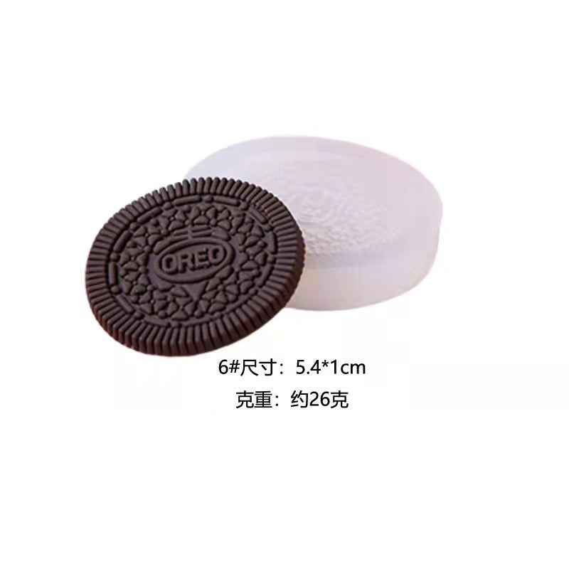 Cookie Biscuit Candle Silicone Mold