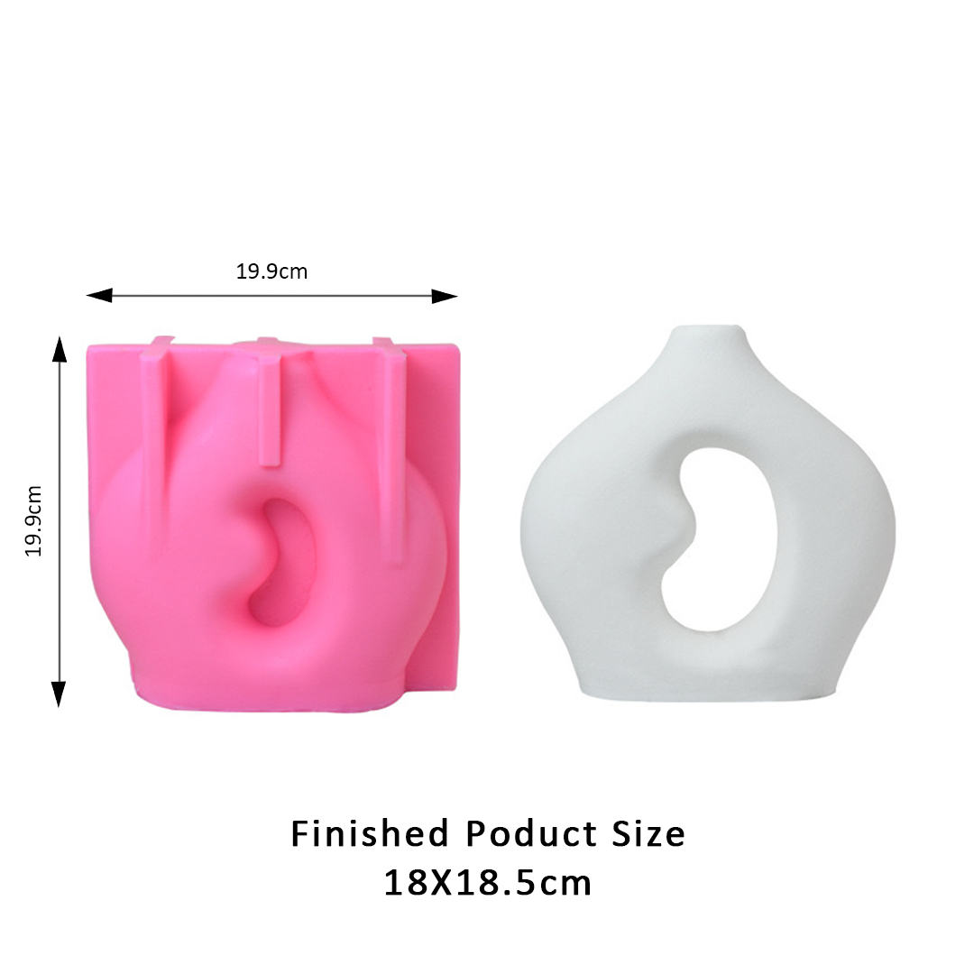 Geometry Shape Vase Silicone Mold