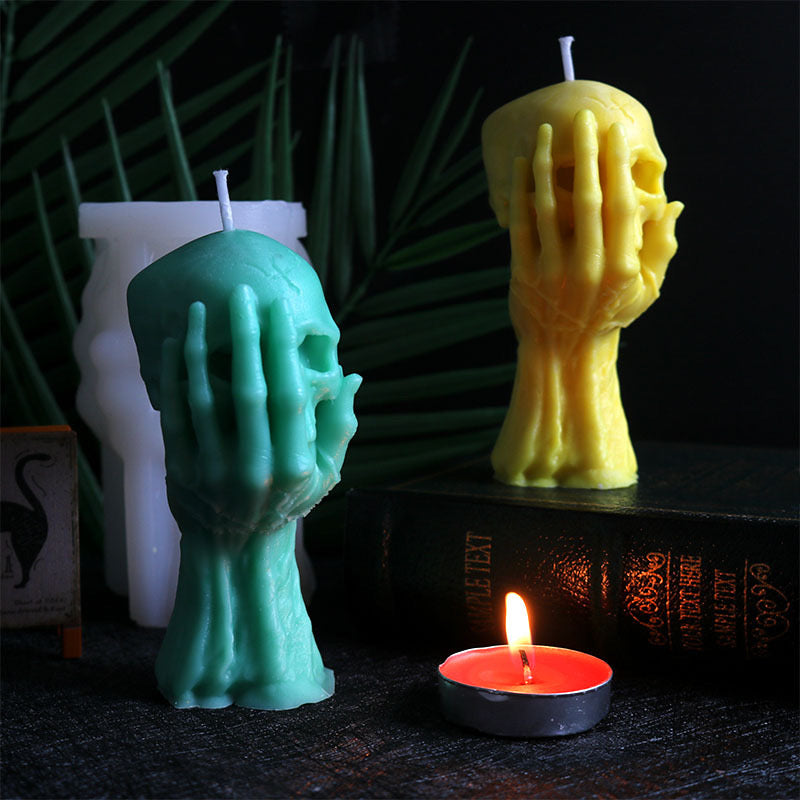 Skull Candle Silicone Mold