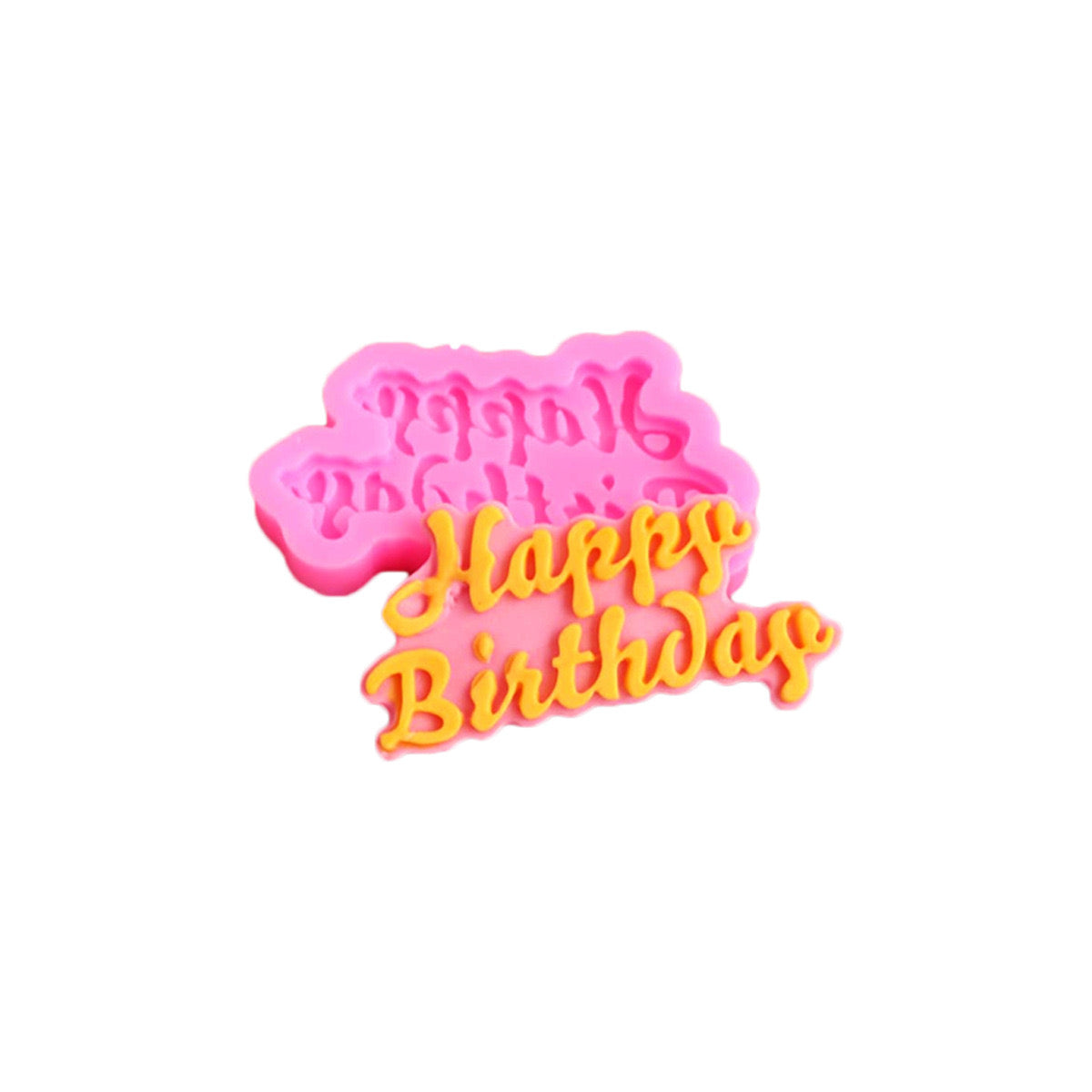 Happy Birthday Silicone Mold