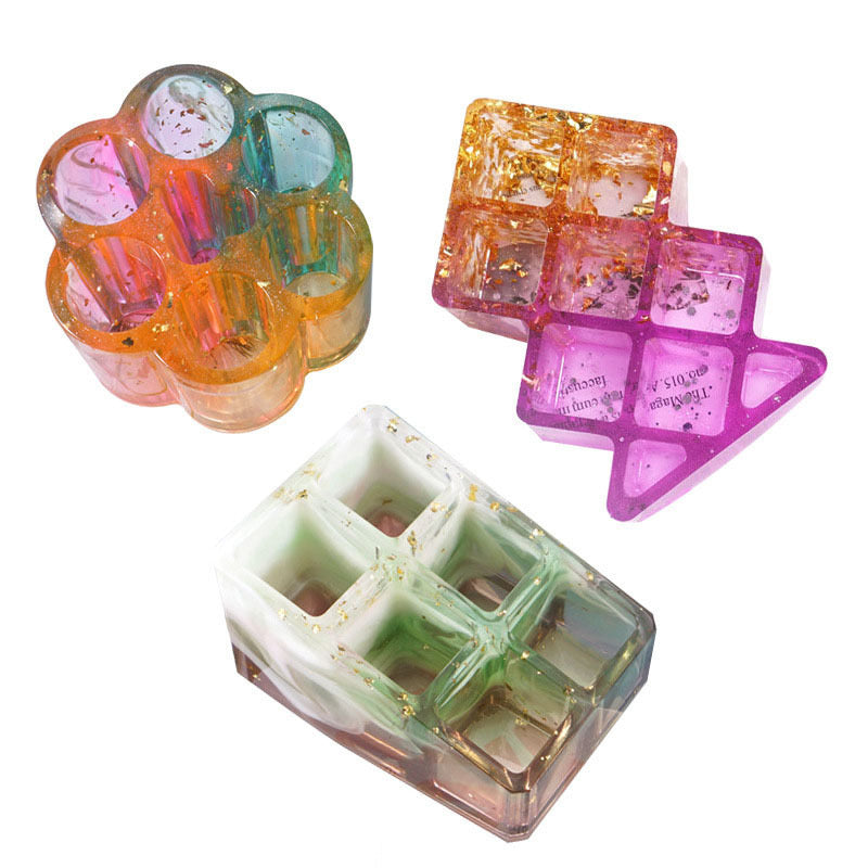 Lipstick Organizer Silicone Mold