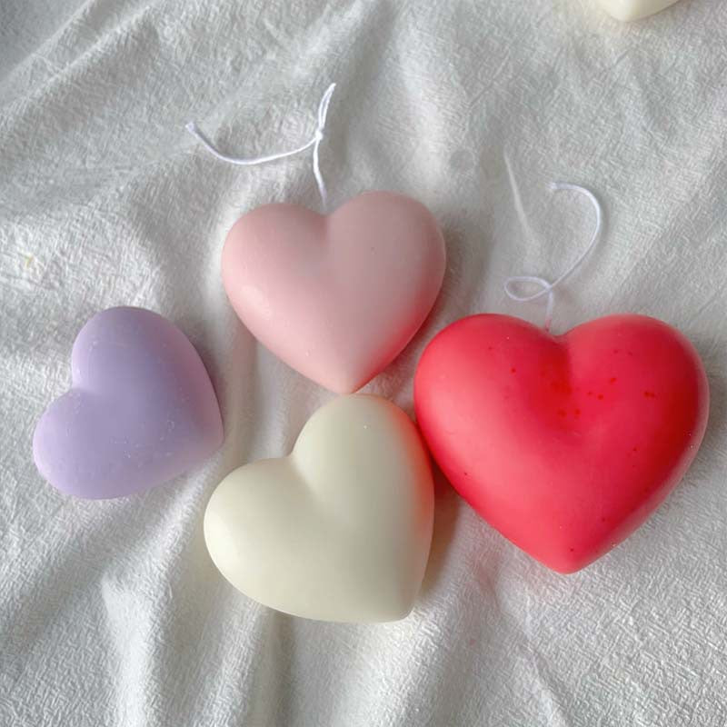 Heart Candle Silicone Mold