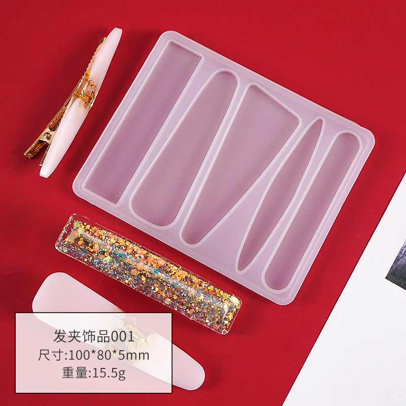 Hairclip Silicone Mold