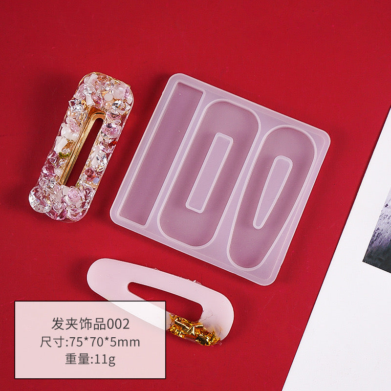 Hairclip Silicone Mold