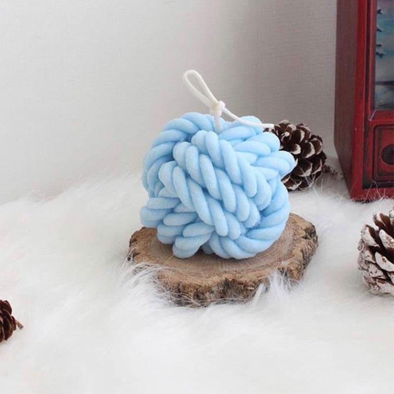 Wool Rope Candle Silicone Mold