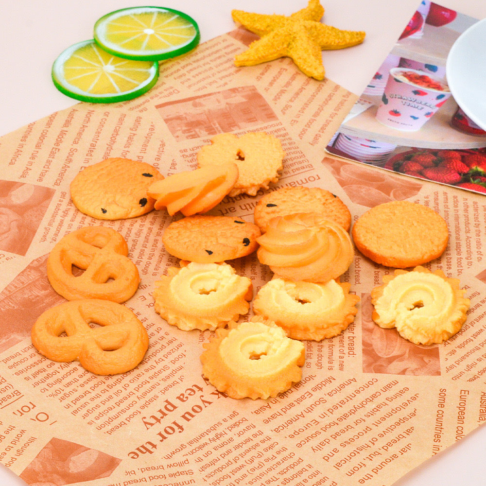 Cookie Biscuit Candle Silicone Mold