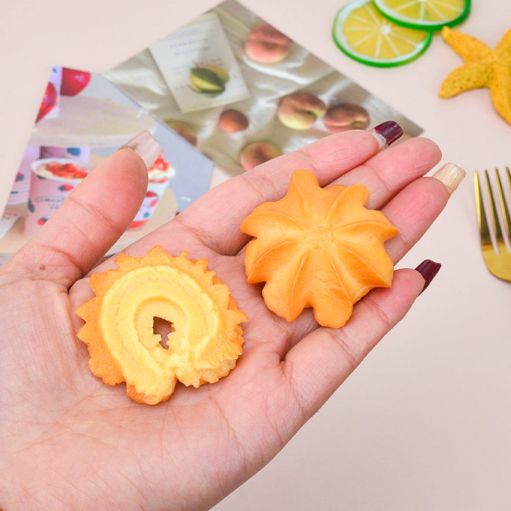 Cookie Biscuit Candle Silicone Mold