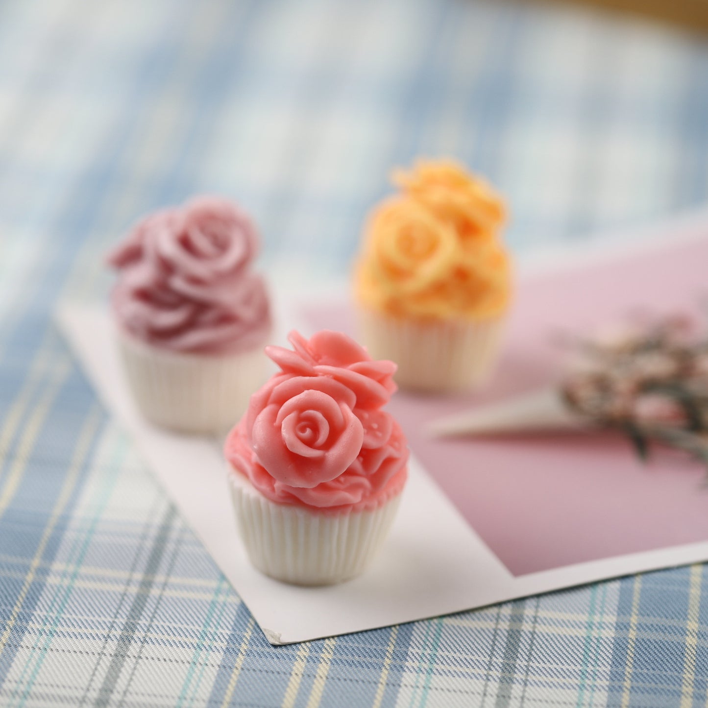 Cupcake Shape Candle Silicone Mold