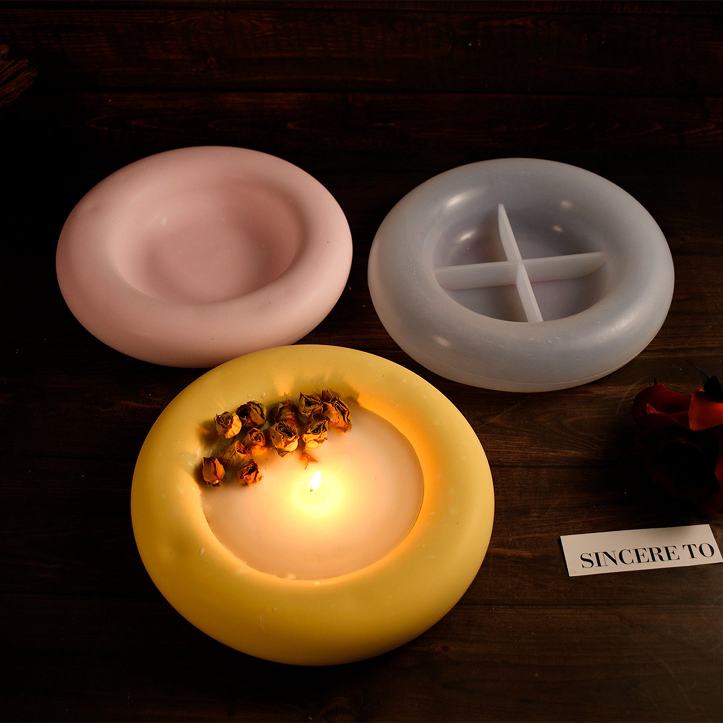 Round Trinket Dish Mold