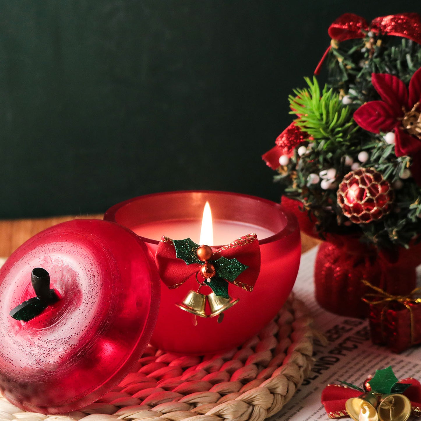Apple Shape Candle Jar Mold
