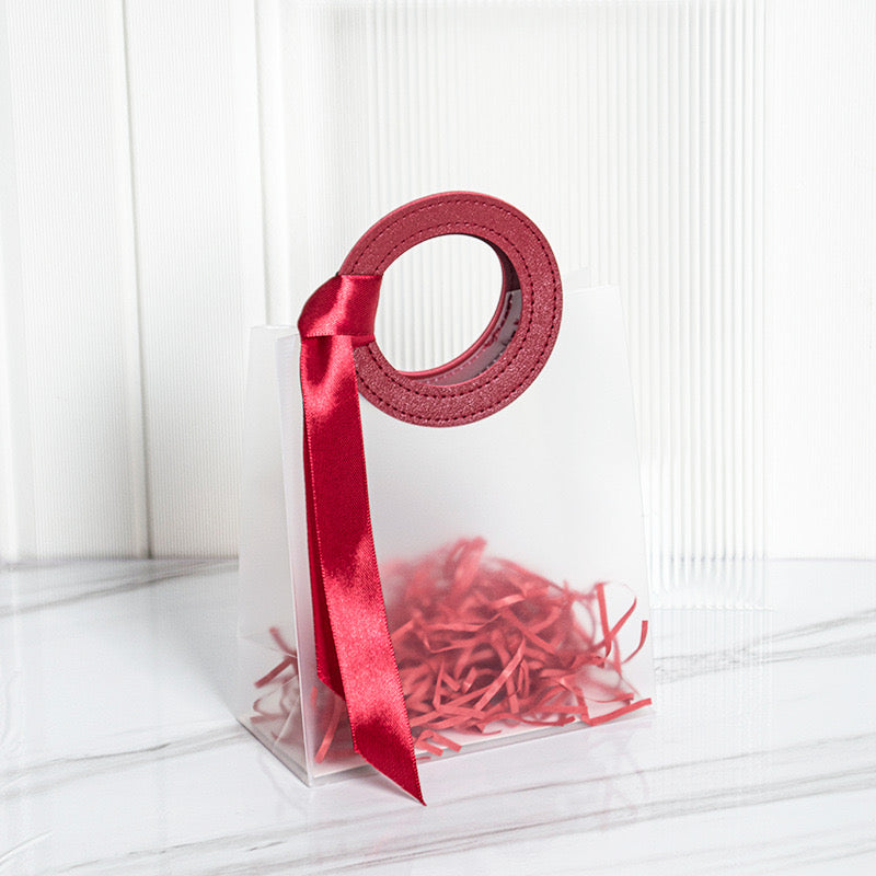 Frosted Plastic Gift bag