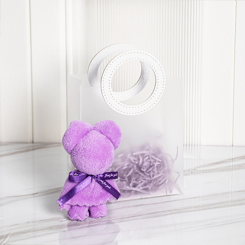 Frosted Plastic Gift bag