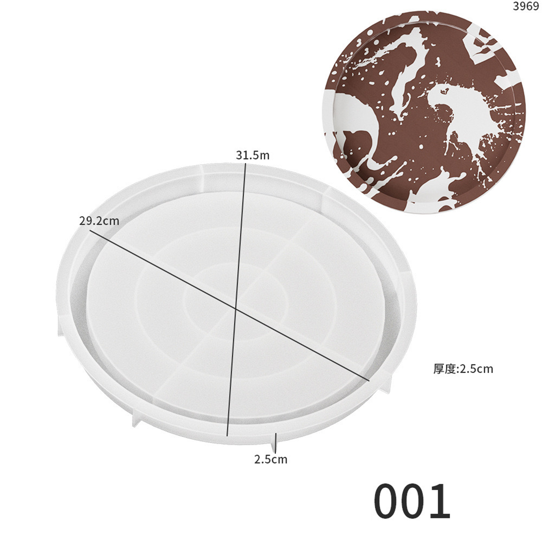 Round Tray Silicone Mold