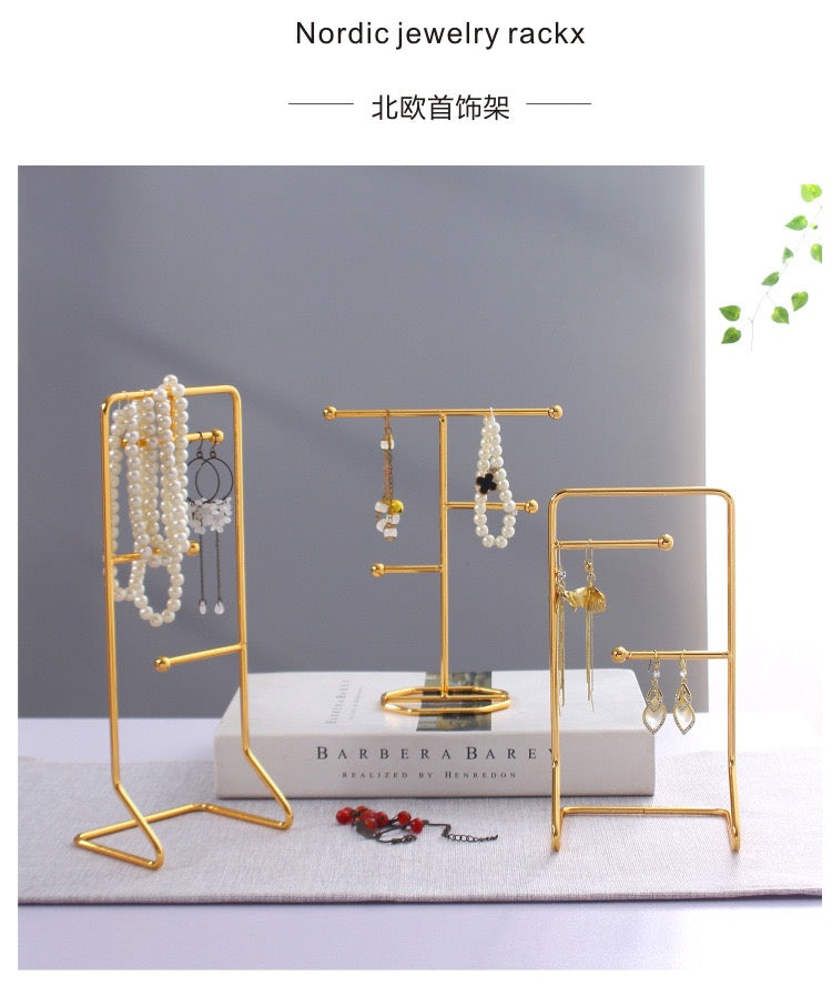 Earring Necklace Jewelry Holder
