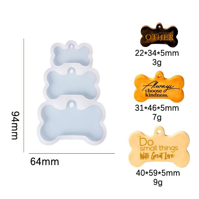 Pet Tag Silicone Mold