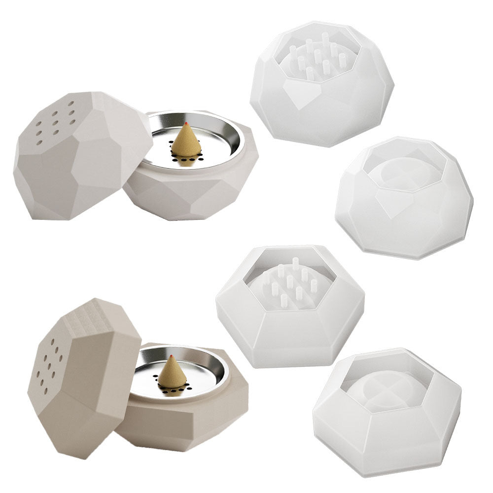 Incense Burner Silicone Mold