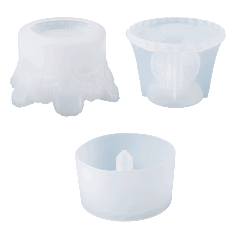 Storage Jar Silicone Mold Crown