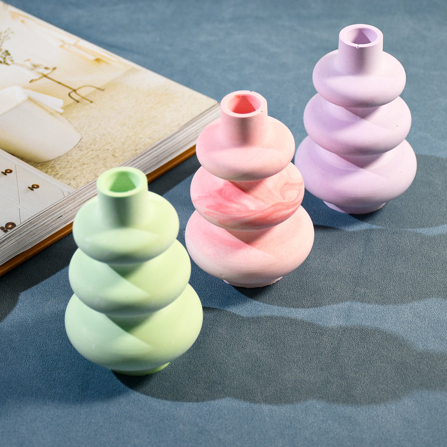 Orb Vase Silicone Mold Nordic Circle Straight